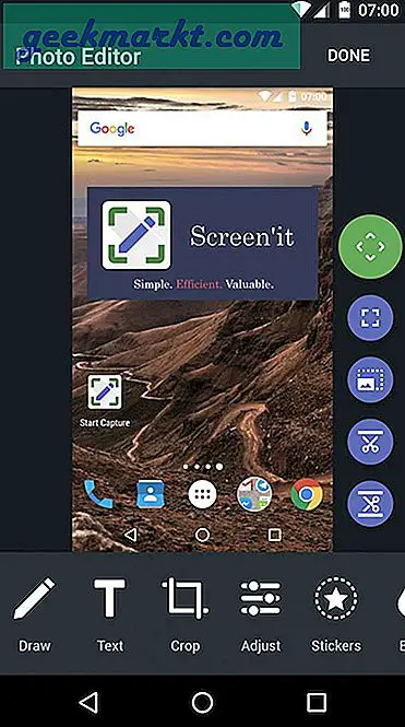 7 ứng dụng chụp màn hình tốt nhất cho Android - Không cần root