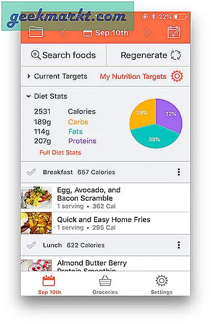 6 besten Essensplanungs-Apps, um fit zu bleiben und Geld zu sparen
