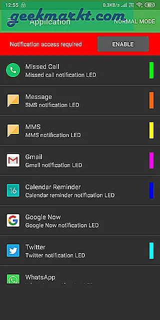 6 ứng dụng thông báo ánh sáng LED cho người dùng Android