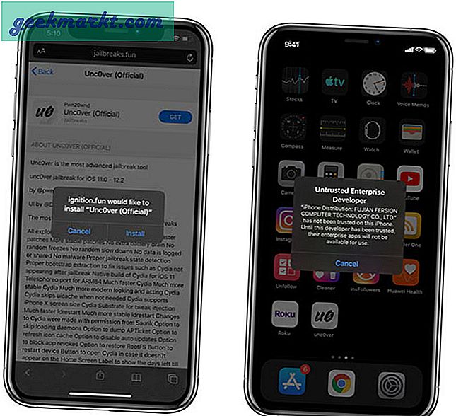 Wie können Sie Ihr iPhone und iPad unter iOS 12.4 Jailbreak?