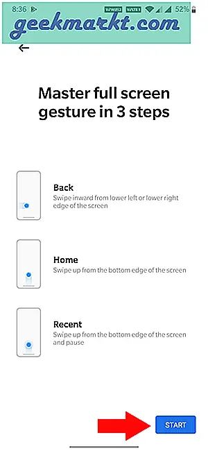 Aus seltsamen Gründen scheinen diese Gesten-Navigationen auf OnePlus-Telefonen mit einem sekundären Benutzerkonto nicht zu funktionieren. Hier ist eine einfache Lösung.