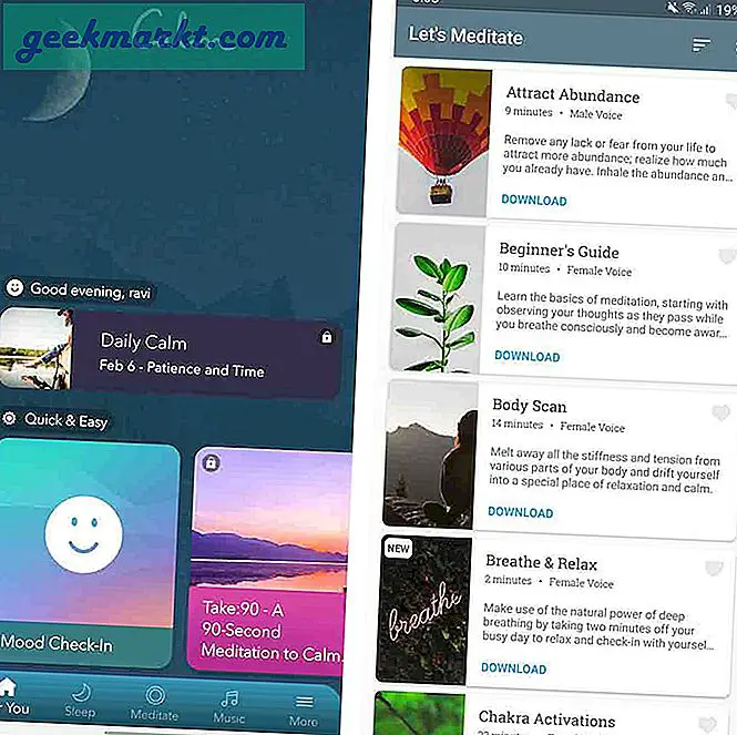 5 beste meditatie-apps voor Android en iOS om kalm te blijven