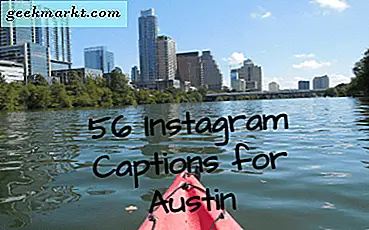 56 Instagram-ondertitels voor Austin