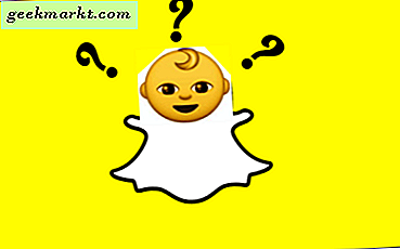 Wat betekent het gezicht van de baby in SnapChat