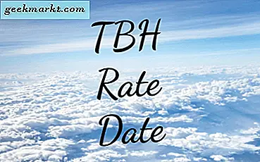 TBH Rate & Datum Bilder