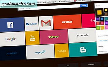 Uzantılarla Google Chrome'a ​​Yeni, Yeni Sekme Sayfaları Nasıl Eklenir?