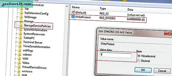 Hier ist ein einfacher Registrierungs-Hack, um zu verhindern, dass Personen Daten auf das Pen Drive kopieren.