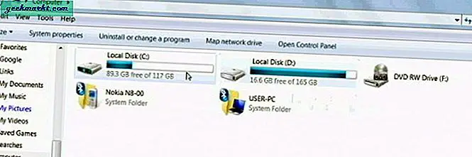 Sådan oprettes partition i Windows 7 med diskhåndtering - RTT
