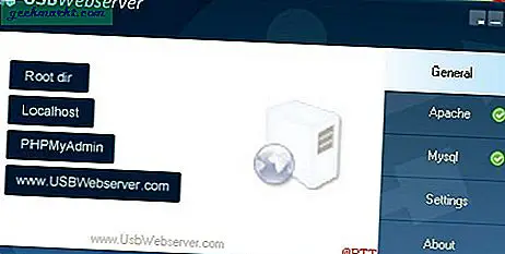 Hvordan konvertere Flash Drive til en bærbar webserver