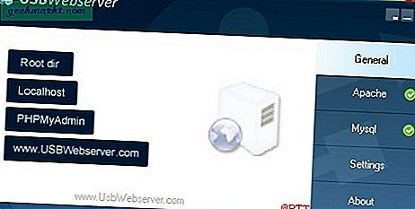 Hvordan konvertere Flash Drive til en bærbar webserver - RTT