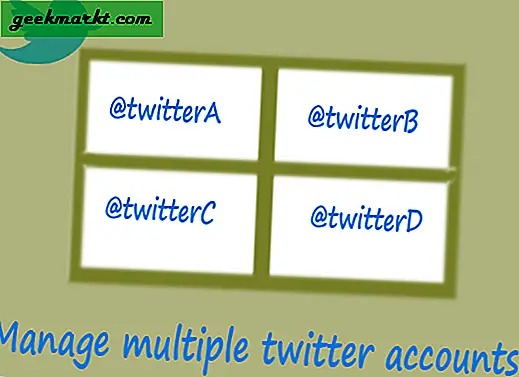 Hoe meerdere Twitter-accounts op hetzelfde scherm te beheren