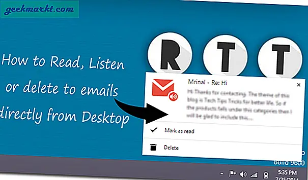 Cara Membaca, Mendengarkan atau Menghapus Email Dari Desktop