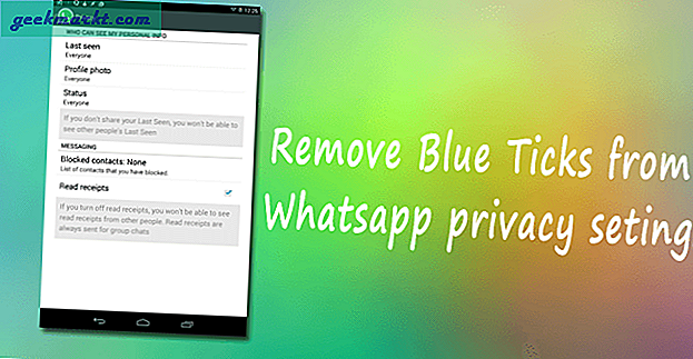 Sådan fjernes blå flåter på WhatsApp