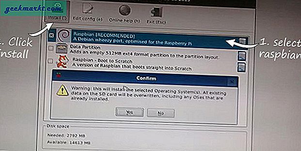 Hoe Raspberry Pi b + voor de eerste keer te installeren