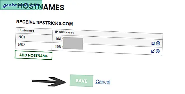 So fügen Sie Ihrer Domain einen privaten Nameserver hinzu