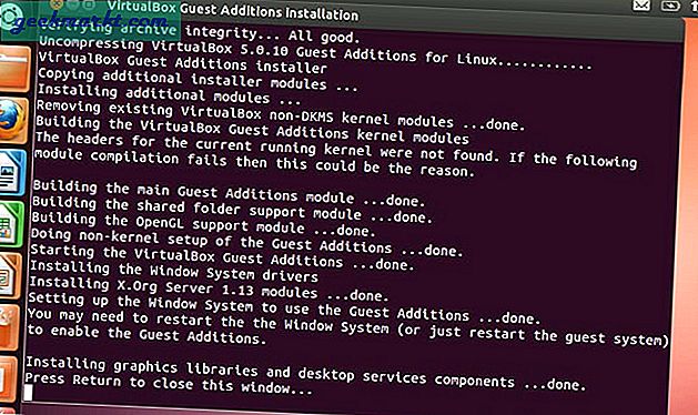 Hier is een stapsgewijze beginnershandleiding om Linux op Windows met Virtual Box uit te voeren. Met screenshots.