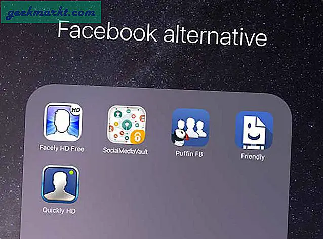 Top 5 alternatieve Facebook-apps voor iOS-apparaten