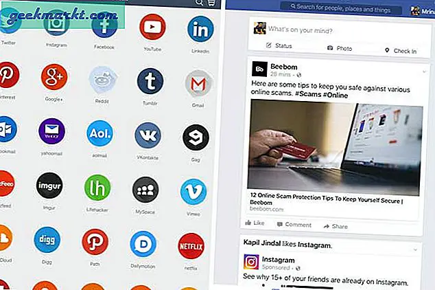 Offisielle apper fra Facebook ber om for mye tillatelse og suger ut batterilevetiden. Så, her er topp 5 Facebook Alternative Apps for iPhone og iPad.