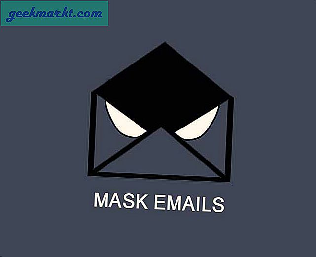 Maskeer uw e-mailadres tijdens het gebruik op schaduwrijke websites