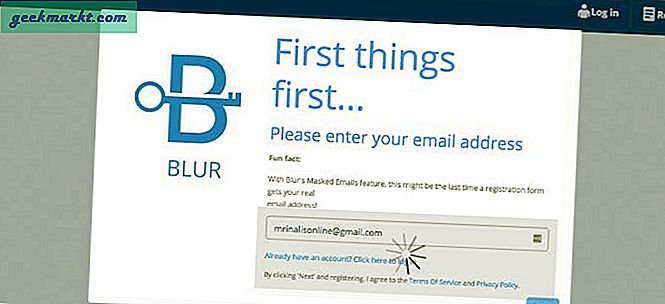 Maskera din e-postadress när du använder den på skumma webbplatser