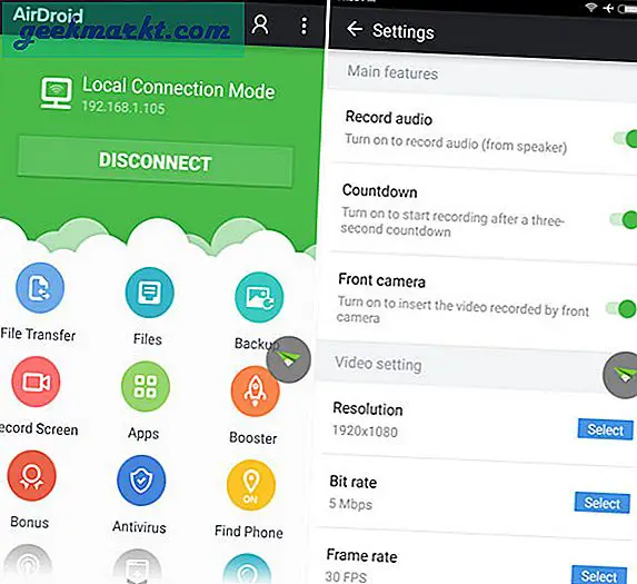 7 bedste apps til skærmoptagere til Android