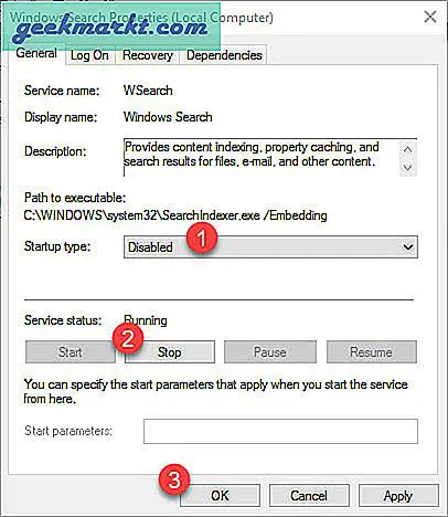 windows, ysystem, opent, select, disable, speed, slow, click, drive, using, usingn, clicktok, tindexing, power, computer