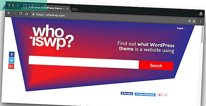 Find ud af, hvad Wordpress-tema og -plugin et websted bruger