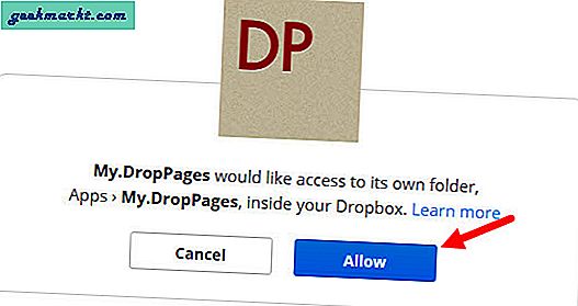Wissen Sie, dass Sie Dropbox auch zum Hosten einer Website verwenden können? Und so geht's. Schritt für Schritt Tutorial mit Screenshotes.