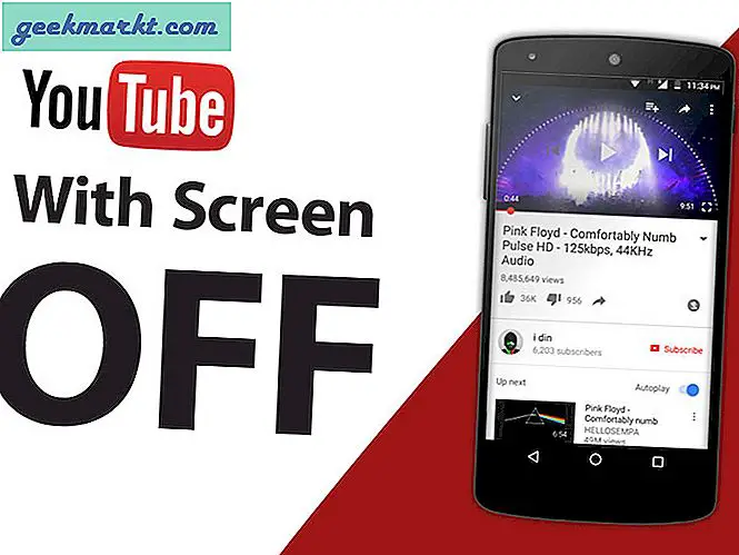 Naar YouTube luisteren met scherm UIT (Android en iOS)