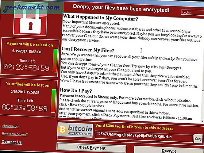 Alt hvad du behøver at vide om WannaCry Ransomware Attack