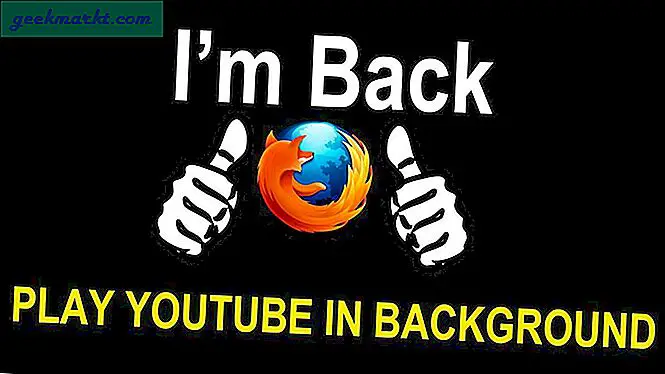 Firefox speelt geen YouTube-video af op de achtergrond - hier is de oplossing