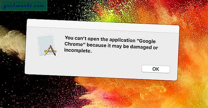 [Behoben] macOS-Fehler - Sie können die Anwendung nicht öffnen, da sie möglicherweise beschädigt oder unvollständig ist