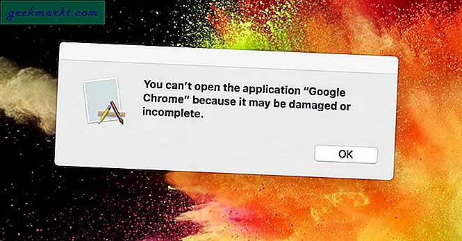 [Opgelost] macOS-fout - U kunt de applicatie niet openen omdat deze mogelijk beschadigd of onvolledig is