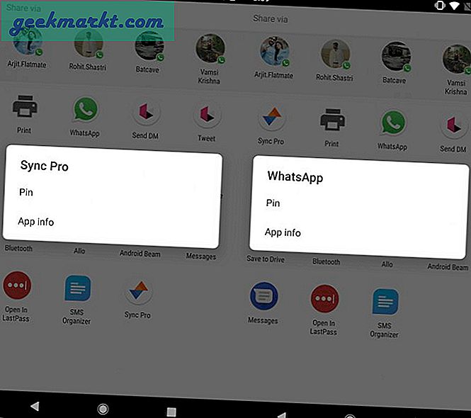 5 beste apps om het Share-menu van Android aan te passen