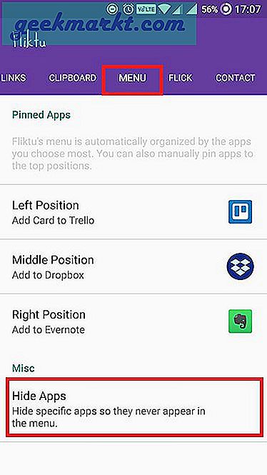 5 bedste apps til at tilpasse Android's delemenu