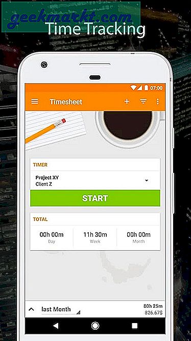 5 besten Zeiterfassungs-Apps für Android für Freiberufler