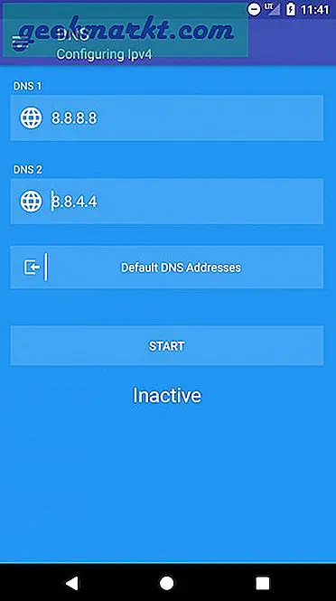 เปลี่ยนการตั้งค่า DNS ของ Android ด้วยแอป DNS Changer 5 ตัวนี้