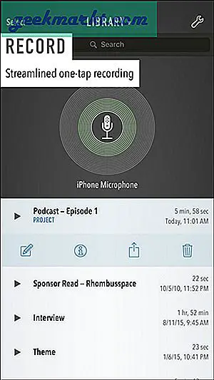 Bästa ljudredigeringsappen för iPhone och iPad (2020)