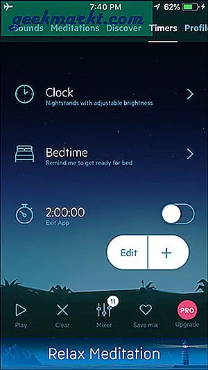 Of je nu last hebt van angst, slapeloosheid of gewoon stress op het werk, gebruik deze witte ruis-apps voor de iPhone om te helpen bij het verlichten van slaap en angst.