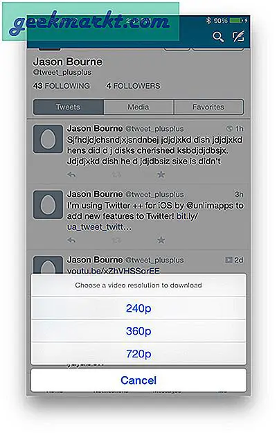 3 einzigartige Möglichkeiten zum Herunterladen von Twitter-Videos auf das iPhone