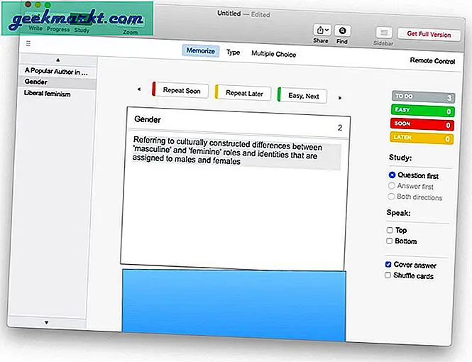 4 beste Flashcard-apper for Mac sammenlignet