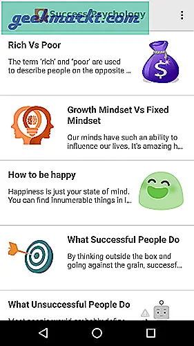 Leter du etter motivasjon for å forbedre livet ditt og ta bedre livsvalg? Start med disse 17 beste selvhjelpsappene for Android og iOS.