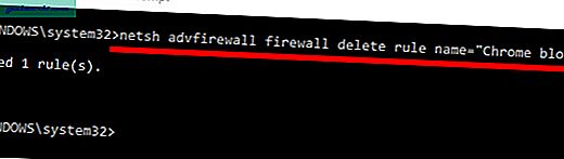 Sådan deaktiveres Windows Firewall med kommandolinje
