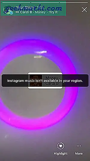 Instagram is niet beschikbaar in jouw regio - opgelost