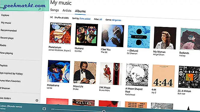 10 beste musikkapp for Windows 10-datamaskiner