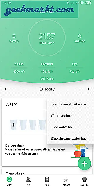 Beste Wassererinnerungs-Apps für Smartphone und Smartwatch