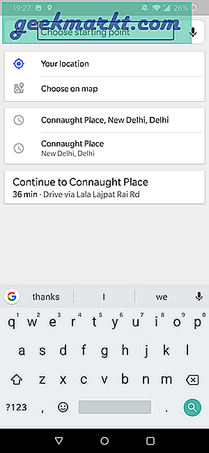 Die Verkehrsprognose war lange Zeit auf der Desktop-Site verfügbar und es ist gut zu sehen, dass sie auf Android verfügbar ist. Erfahren Sie, wie Sie den Verkehr auf Google Maps vorhersagen können.
