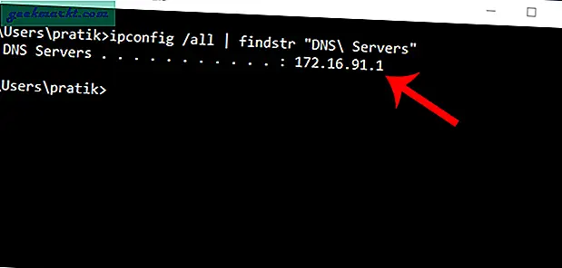 Hvordan finder jeg ud af, hvilken DNS-server jeg bruger?