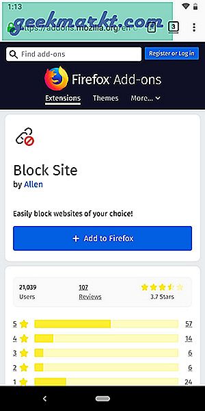 Her er 4 måder at blokere websteder på Android på