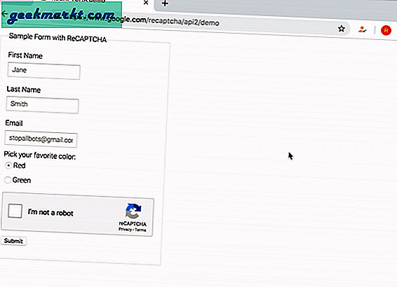 So umgehen Sie die Google reCAPTCHA-Überprüfung in Chrome und Firefox